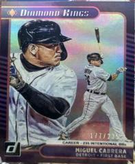 Miguel Cabrera [Career Stat Line] Baseball Cards 2021 Panini Donruss Prices