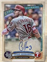 Cesar Hernandez #GQA-CH Baseball Cards 2019 Topps Gypsy Queen Autographs Prices