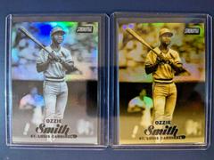 Ozzie Smith [Gold Minted] Baseball Cards 2017 Stadium Club Chrome Prices