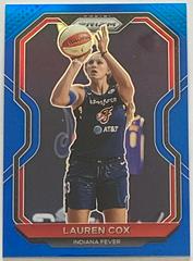 Lauren Cox [Blue Prizm] #1 Basketball Cards 2021 Panini Prizm WNBA Prices