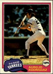 Aurelio Rodriguez #34 Baseball Cards 1981 Topps Prices