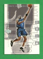 Tracy McGrady [Platinum] #41 Basketball Cards 2001 Ultimate Collection Prices