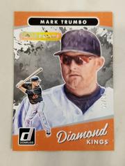 Mark Trumbo [Artist Proof] #3 Baseball Cards 2017 Panini Donruss Prices