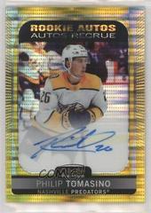 Philip Tomasino [Seismic Gold] #R-PT Hockey Cards 2021 O-Pee-Chee Rookie Autographs Prices