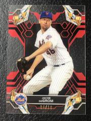 Jacob deGrom [Red] #93 Baseball Cards 2019 Topps High Tek Prices