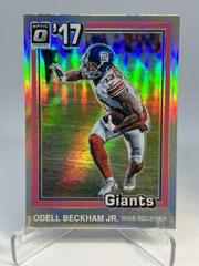 Odell Beckham Jr. #13 Football Cards 2017 Panini Donruss Optic 1981 Tribute Prices