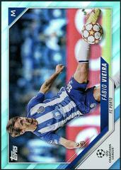 Fabio Vieira [Aqua] #75 Soccer Cards 2021 Topps UEFA Champions League Prices