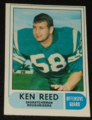 Ken Reed Football Cards 1968 O Pee Chee CFL Prices