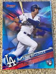 Cody Bellinger [Blue Refractor] #65 Baseball Cards 2017 Bowman's Best Prices