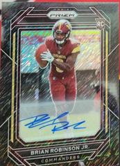 Brian Robinson Jr. [Autograph Green Shimmer] #321 Football Cards 2022 Panini Prizm Prices