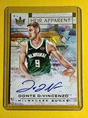 Donte DiVincenzo Basketball Cards 2018 Panini Court Kings Heir Apparent Autographs Prices