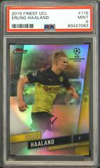 Erling Haaland #116 Soccer Cards 2019 Finest UEFA Champions League Prices