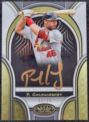 Paul Goldschmidt [Bronze Ink] #PPA-PG Baseball Cards 2023 Topps Tier One Prime Performers Autographs Prices