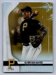 Ke'Bryan Hayes [Gold Refractor] Baseball Cards 2020 Bowman Sterling Prices