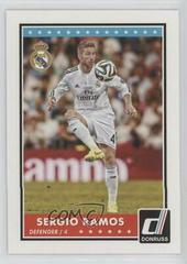 Sergio Ramos Soccer Cards 2015 Panini Donruss Prices
