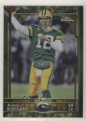 Aaron Rodgers [Camo Refractor] #2 Football Cards 2015 Topps Chrome Prices