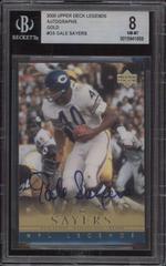 Gale Sayers [Gold] Football Cards 2000 Upper Deck Legends Autographs Prices