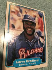 Larry Bradford #431 Baseball Cards 1982 Fleer Prices