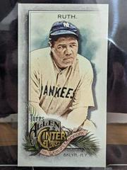 Babe Ruth [Mini A & G Back] Baseball Cards 2022 Topps Allen & Ginter Prices