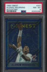 Alonzo Mourning [w Coating] Basketball Cards 1995 Finest Prices
