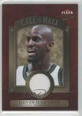 Kevin Garnett Basketball Cards 2007 Ultra Call to the Hall Prices