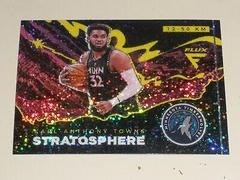 Karl Anthony Towns [Pink] Basketball Cards 2020 Panini Flux Prices