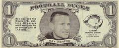 Ray Renfro Football Cards 1962 Topps Bucks Prices
