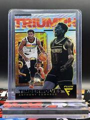 Anthony Edwards [Silver] #12 Basketball Cards 2022 Panini Flux Triumph Prices