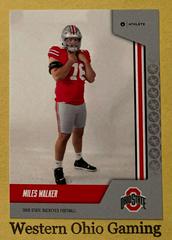 Miles Walker #76 Football Cards 2023 ONIT Athlete Ohio State Buckeyes Prices