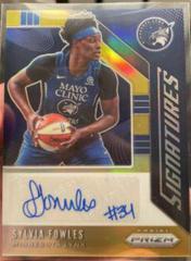 Sylvia Fowles [Prizm Gold] Basketball Cards 2020 Panini Prizm WNBA Signatures Prices