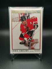 Chris Chelios #17 Hockey Cards 1992 O-Pee-Chee Premier Prices