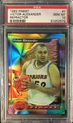 Victor Alexander [Refractor] #7 Basketball Cards 1993 Finest Prices