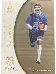 Joe Montgomery [Excitement Gold] #124 Football Cards 1999 SP Authentic Prices
