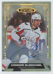 Connor McMichael #79 Hockey Cards 2022 Upper Deck Stature 2021 Update Autograph Prices