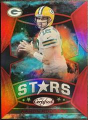 Aaron Rodgers [Red] #CS-23 Football Cards 2021 Panini Certified Stars Prices