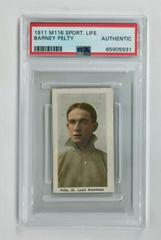 Barney Pelty Baseball Cards 1911 M116 Sporting Life Prices