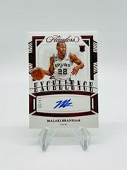 Malaki Branham [Ruby] #34 Basketball Cards 2022 Panini Flawless Excellence Signature Prices