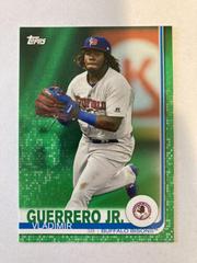 Vladimir Guerrero Jr. [Fielding Green] Baseball Cards 2019 Topps Pro Debut Prices