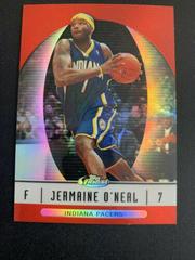 Jermaine O'Neal Refractor Basketball Cards 2006 Finest Prices