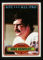 Mike Reinfeldt [All Pro] Football Cards 1980 Topps Prices