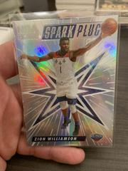 Zion Williamson Basketball Cards 2022 Panini Hoops Spark Plugs Prices