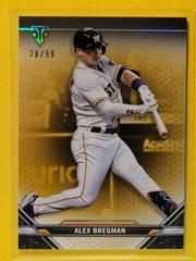 Alex Bregman [Gold] #20 Baseball Cards 2021 Topps Triple Threads Prices