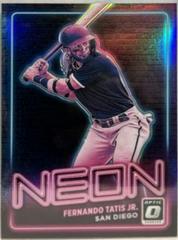 Fernando Tatis Jr. #NE3 Baseball Cards 2021 Panini Donruss Optic Neon Prices