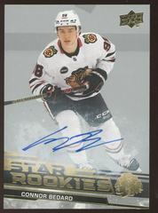 Connor Bedard [Autograph] #1 Hockey Cards 2023 Upper Deck Star Rookies Prices