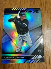 Andrew Vaughn [Purple] #1 Baseball Cards 2021 Panini Chronicles XR Prices