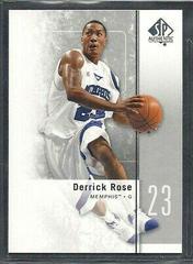 Derrick Rose Basketball Cards 2011 SP Authentic Prices