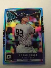 Aaron Judge [Carolina Blue] #38 Baseball Cards 2017 Panini Donruss Optic Prices