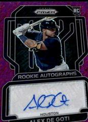 Alex De Goti [Purple Shimmer Prizm] #RA-AD Baseball Cards 2022 Panini Prizm Rookie Autographs Prices