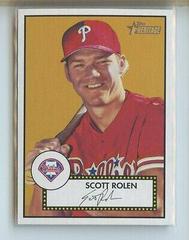 Scott Rolen #334 Baseball Cards 2001 Topps Heritage Prices