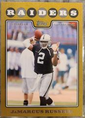 JaMarcus Russell #30 Football Cards 2008 Topps Prices
